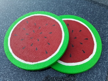 Melonen Untersetzer 5