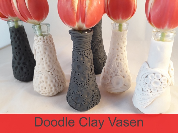Doodle Clay Vasen