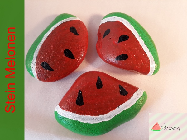 Melonen Steine